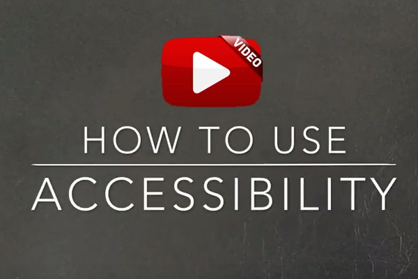 How to use Windows accessibility functions 