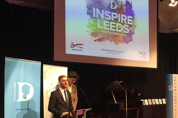 Inspire Leeds - Bringing the Diana Awards from London to Yorkshire