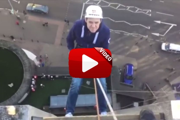 Talk Direct's Mark Skelton completes another charity abseil