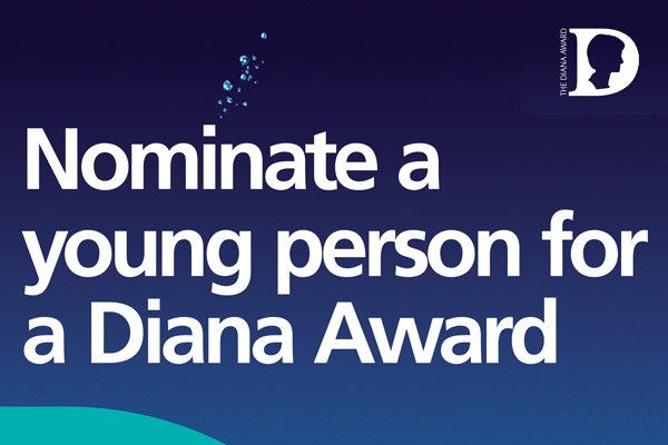 Nominate a Young Person for a Diana Award